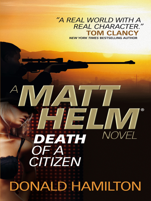 Title details for Matt Helm--Death of a Citizen by Donald Hamilton - Available